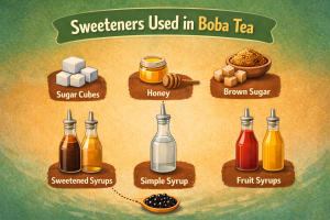 Sweeteners Used in Boba Tea