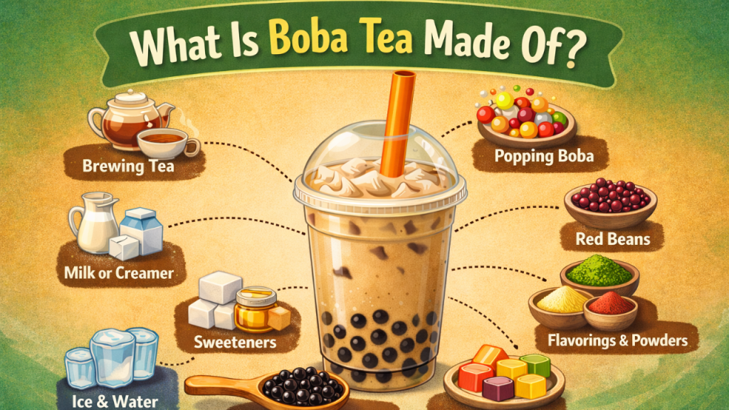What Is Boba Tea Made Of?